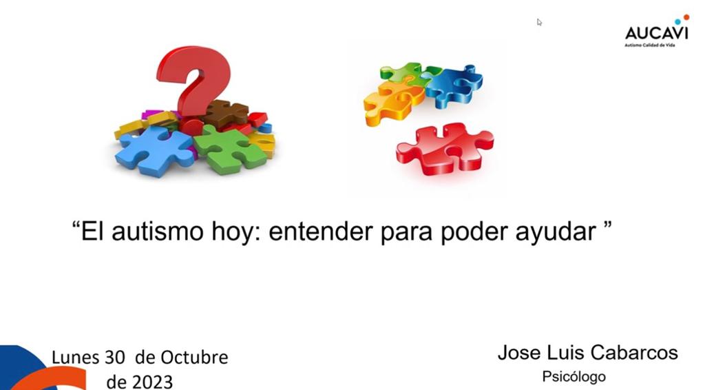 Escuela de familias El autismo hoy 2