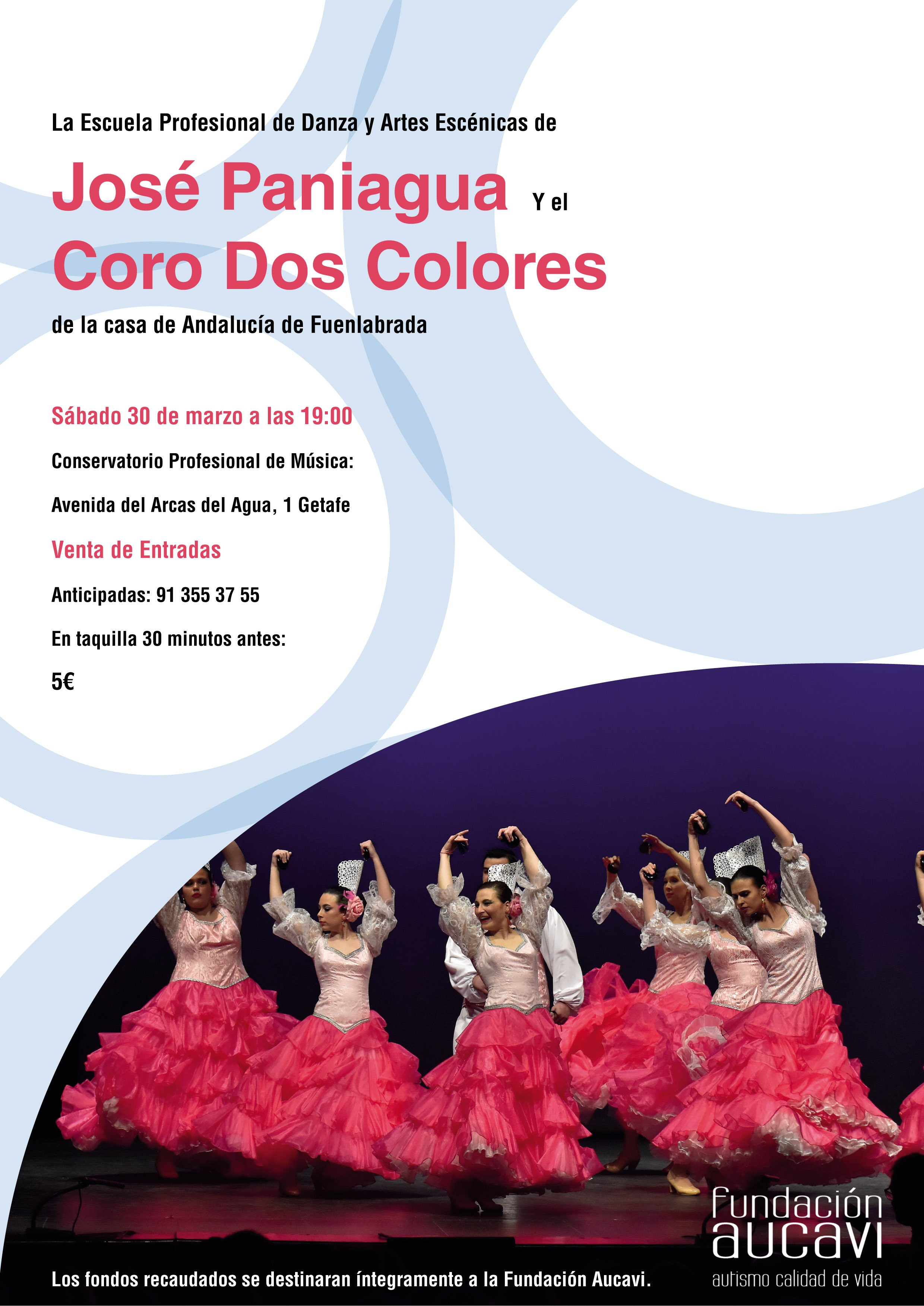 Poster A4 Danza Fundacion Aucavi